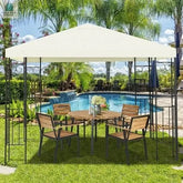 10 x 10 Feet Patio Gazebo Canopy Tent Garden Shelter-0