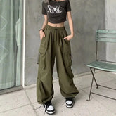 Women's Casual Baggy Cargo Sweatpants Pleasant Product Express Inc