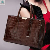 Crocodile Print Women HandbagsPleasant Product