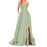 Gentle Mint Green Purple Wedding DressPleasant Product