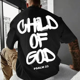 Religious Comfort Psalm 23 Graphic Print T Shirt for Men Pleasant Product Express Inc