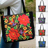 Ethnic Style Embroidery Shoulder Bag Large Capacity Pleasant Product Express Inc