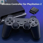 Wireless Controller 2.4G Gamepad Dual Vibration Joystick for PS2Pleasant Product