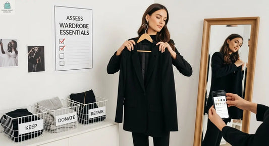 how to style women’s outfits, wardrobe assessment