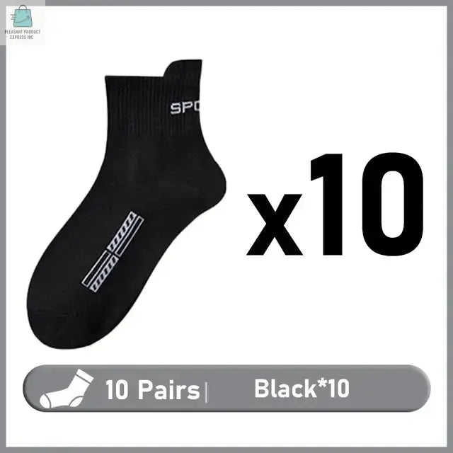 10 Pairs High Quality Men's Socks Casual BreathablePleasant Product