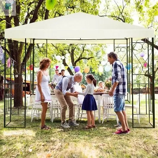 10 x 10 Feet Patio Gazebo Canopy Tent Garden Shelter-3