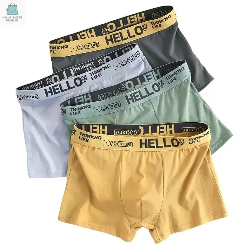 10Pcs/Men's Underwear Soft Men's ShortsPleasant Product