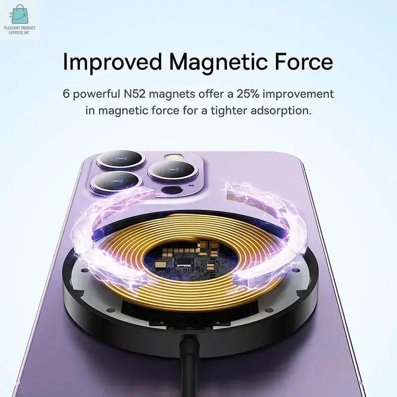 15W Magnetic Wireless Charger For iPhonePleasant Product