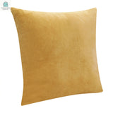 20" Yellow Throw Pillow-1