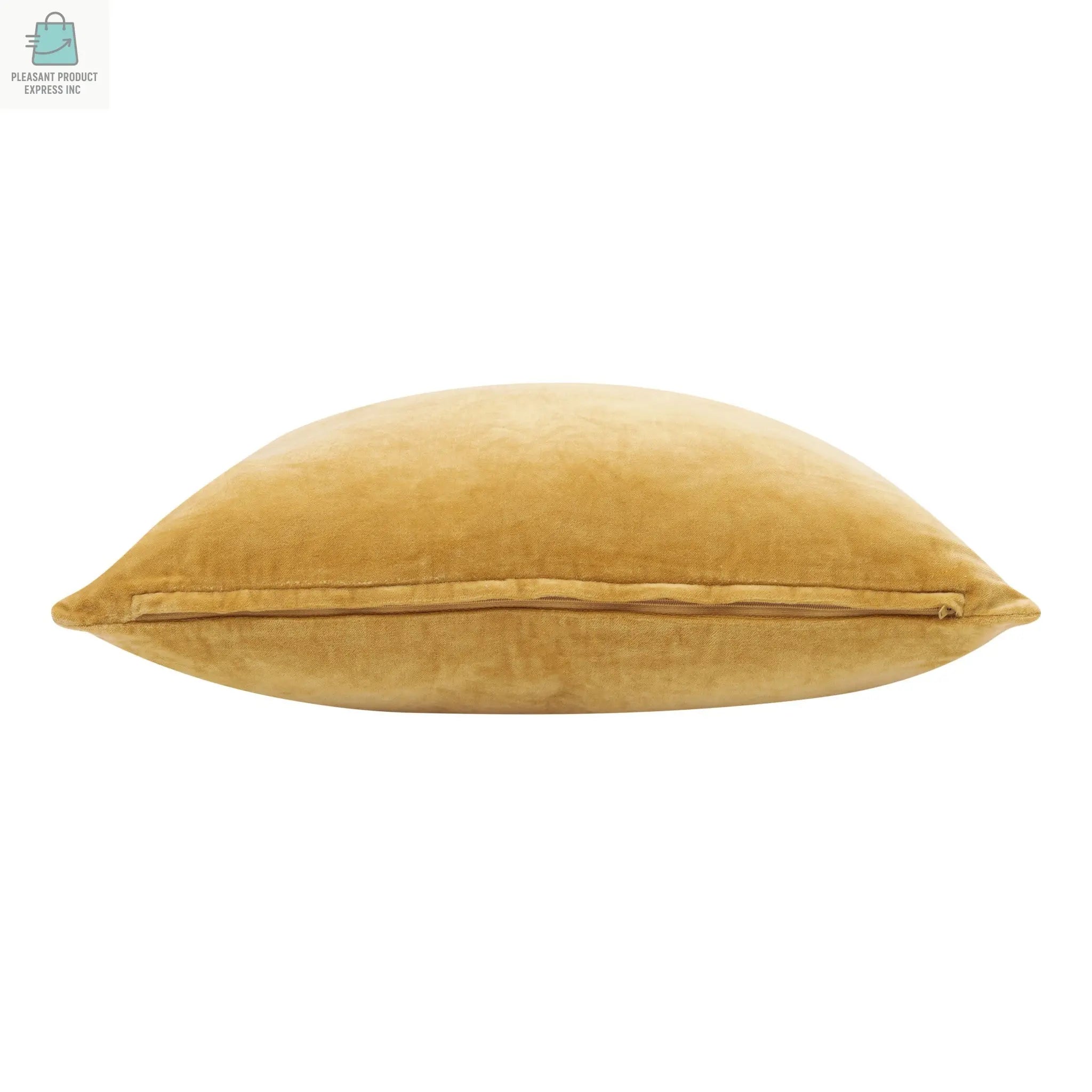20" Yellow Throw Pillow-3