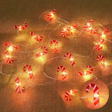 2M 20LED Santa Claus Snowflake LED Light String ChristmasPleasant Product