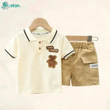 2PCS Children Clothing Sets Boys T-shirt Shorts SummerPleasant Product