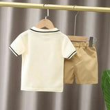 2PCS Children Clothing Sets Boys T-shirt Shorts SummerPleasant Product