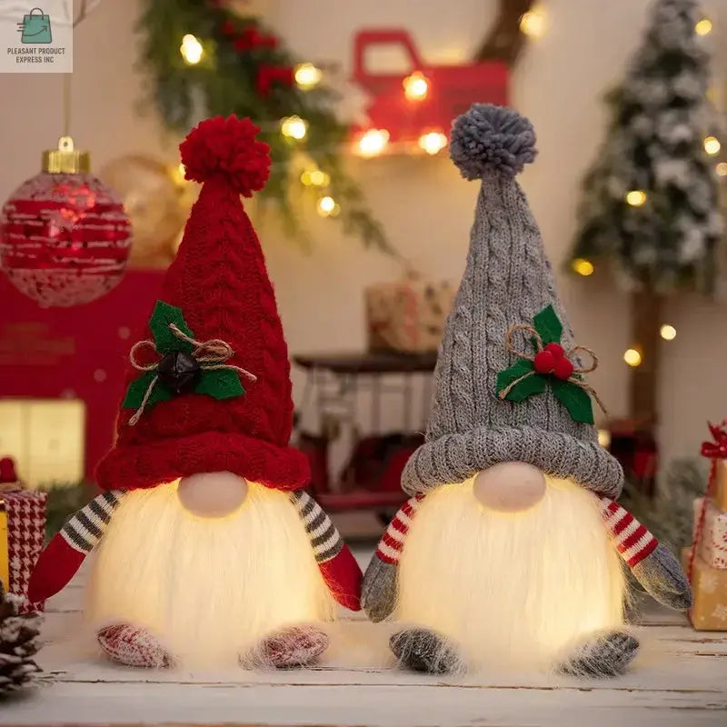 30cm Glowing Gnome Christmas DecorationsPleasant Product