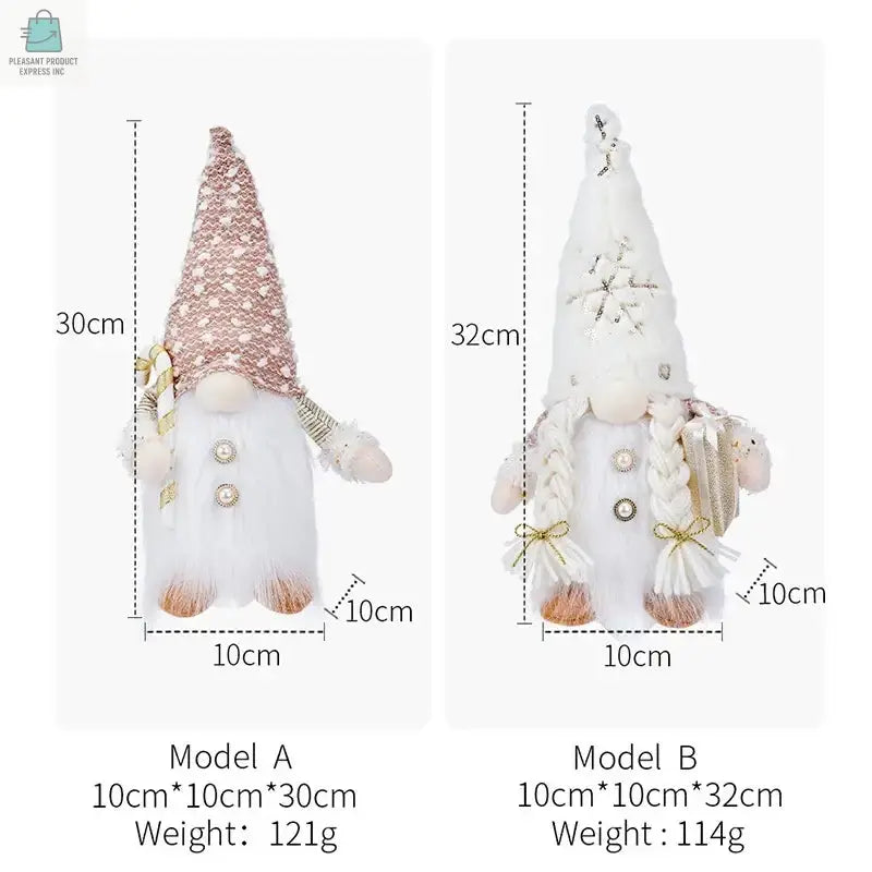 30cm Glowing Gnome Christmas DecorationsPleasant Product