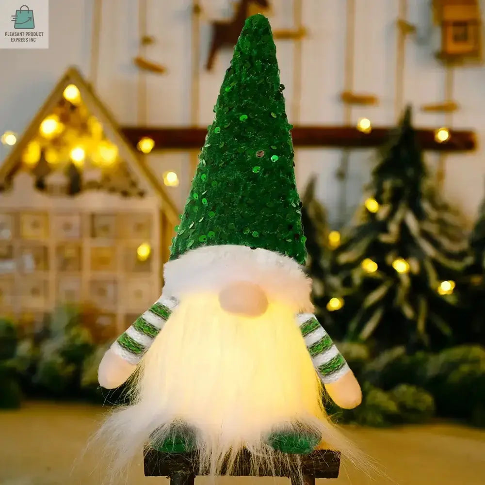 30cm Glowing Gnome Christmas DecorationsPleasant Product