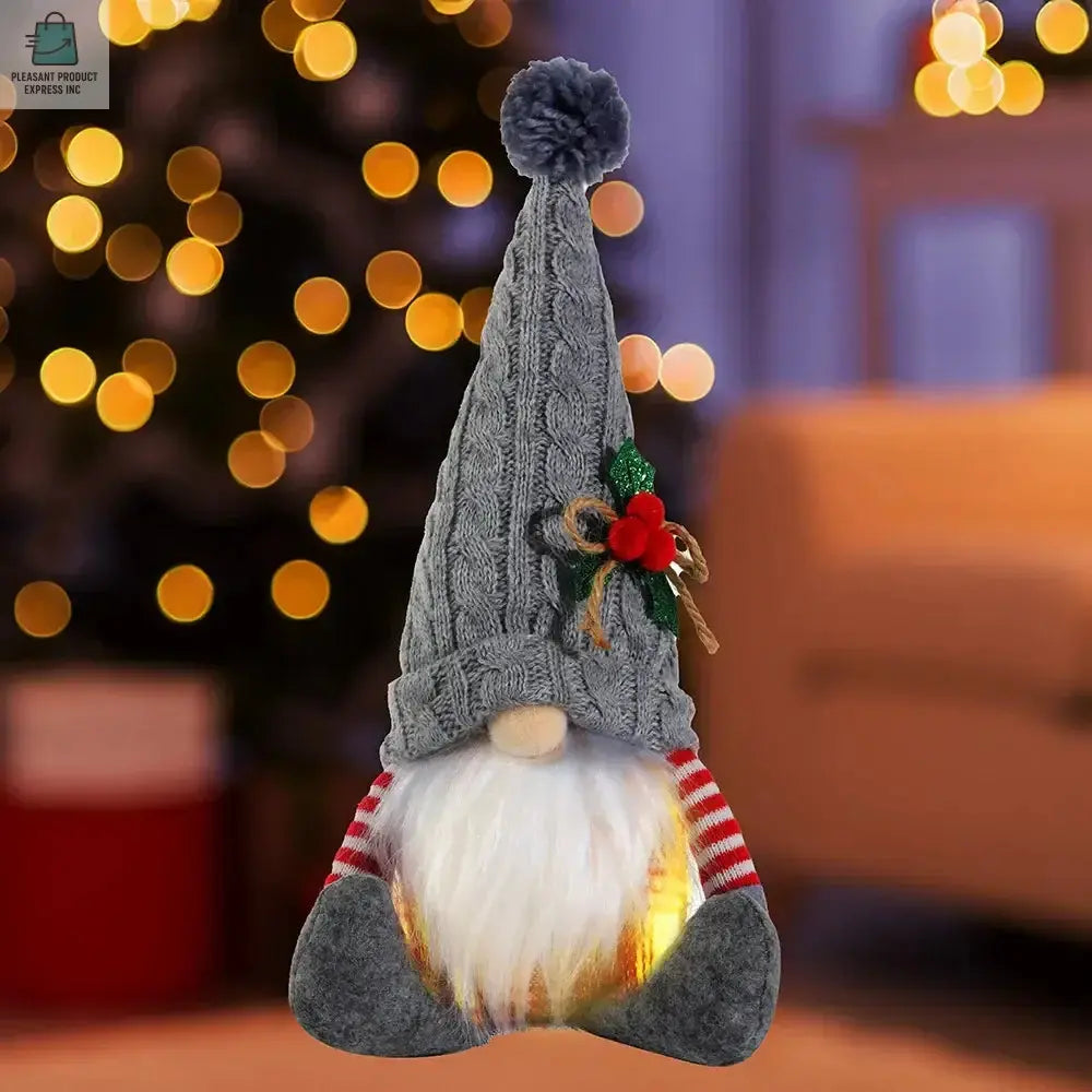 30cm Glowing Gnome Christmas DecorationsPleasant Product