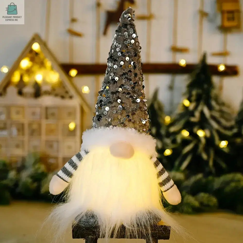 30cm Glowing Gnome Christmas DecorationsPleasant Product