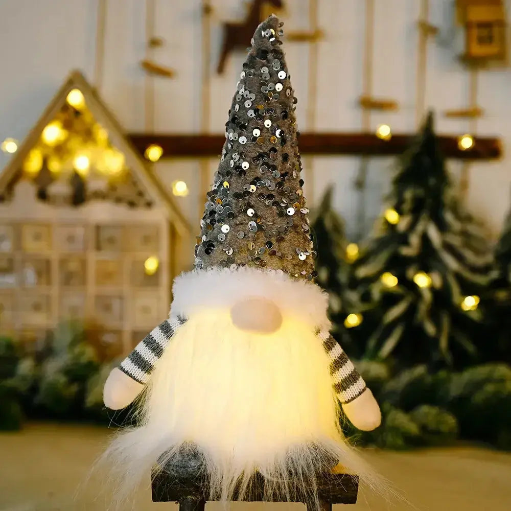 30cm Glowing Gnome Christmas DecorationsPleasant Product