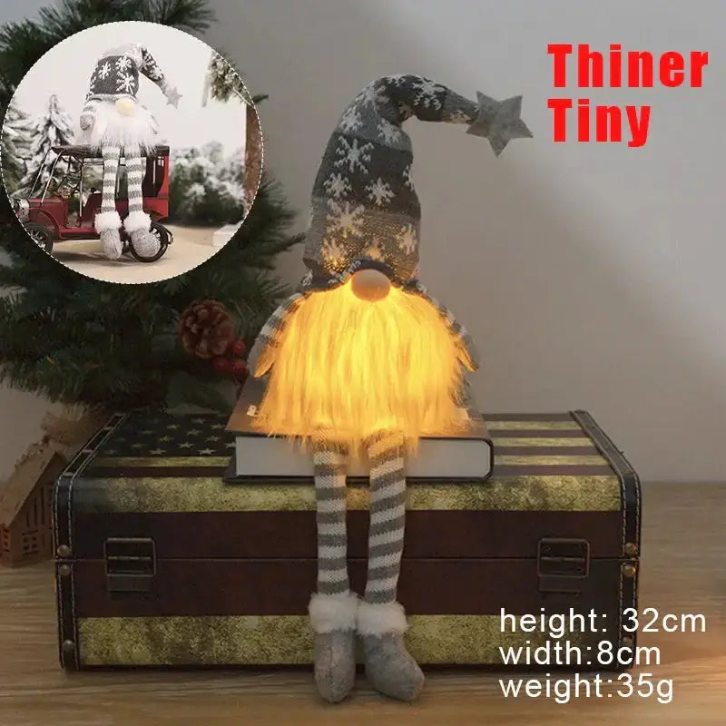 30cm Glowing Gnome Christmas DecorationsPleasant Product