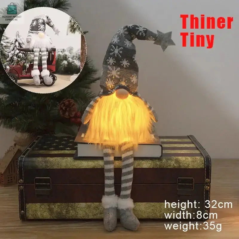 30cm Glowing Gnome Christmas DecorationsPleasant Product