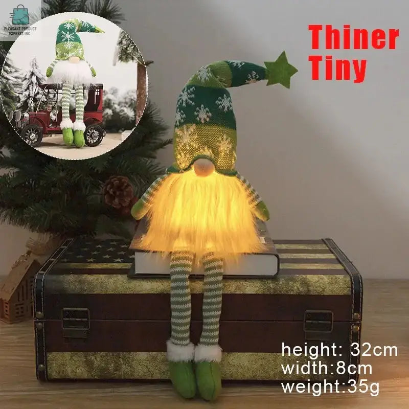 30cm Glowing Gnome Christmas DecorationsPleasant Product
