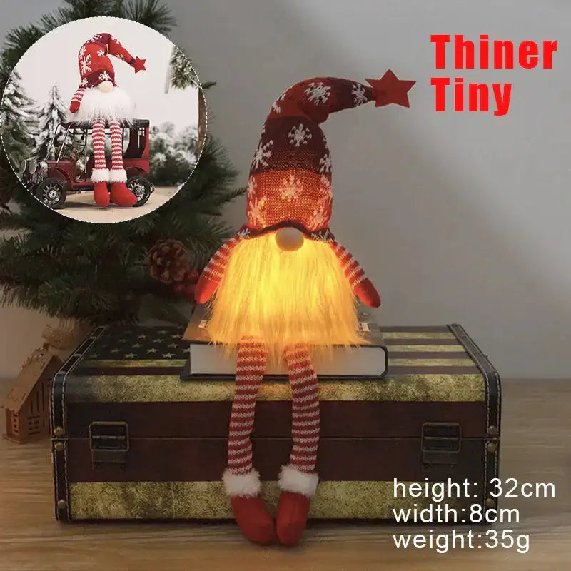 30cm Glowing Gnome Christmas DecorationsPleasant Product