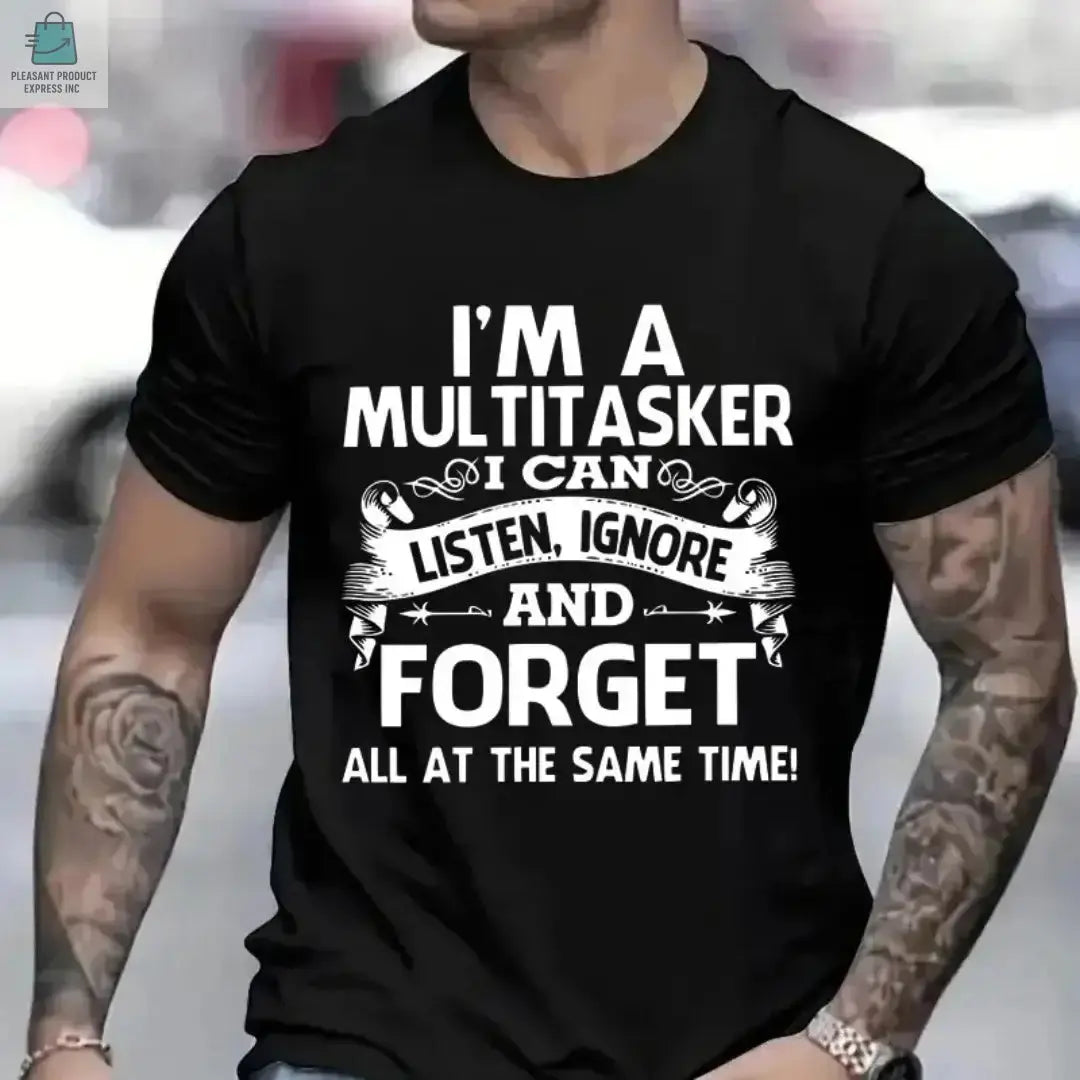 3D printed pattern fun Men's T-shirtPleasant Product