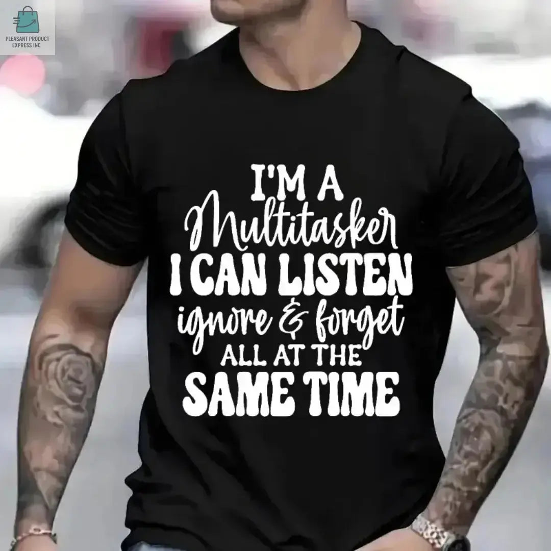 3D printed pattern fun Men's T-shirtPleasant Product