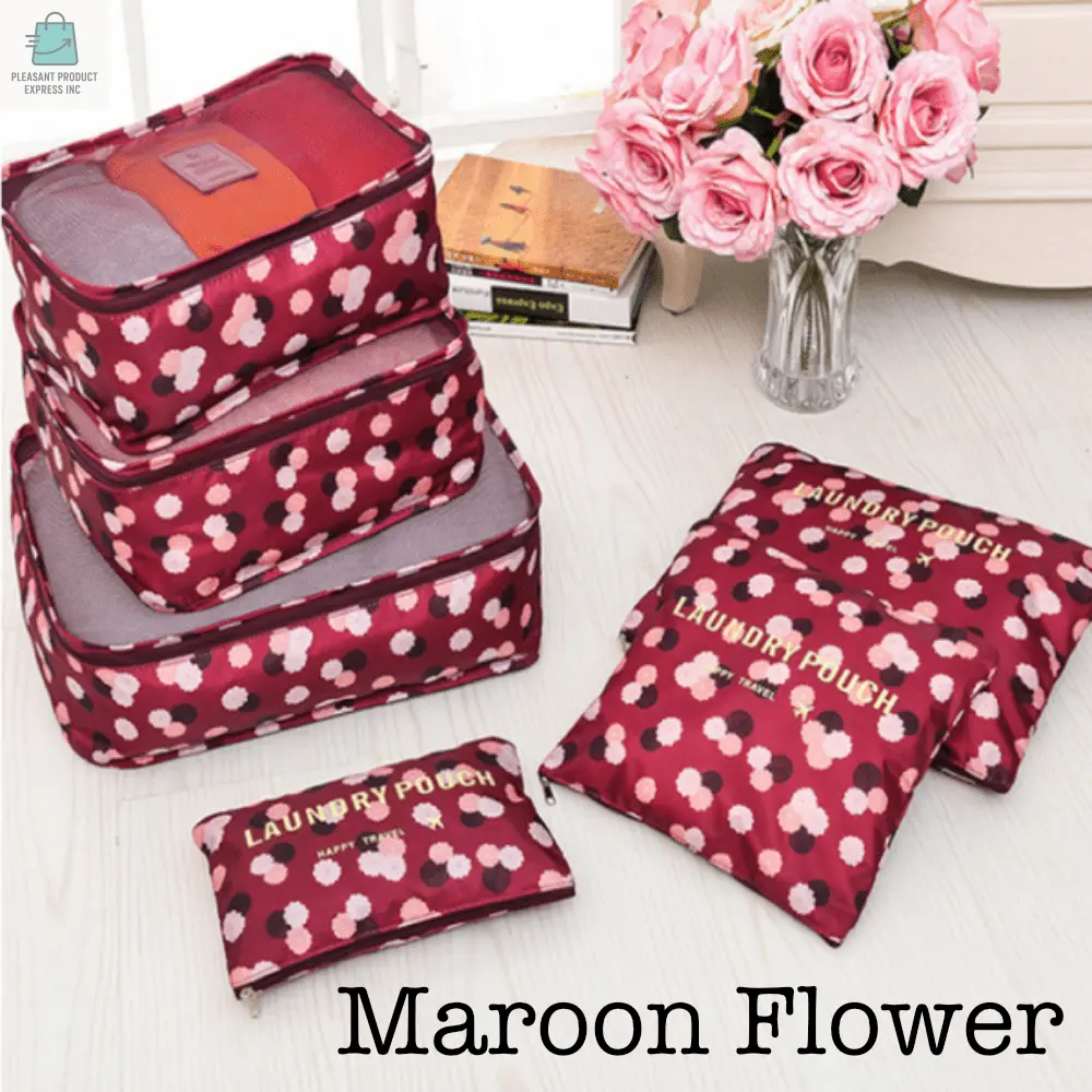 6 Piece Travel Organizer-6