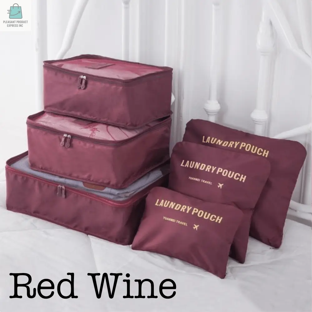 6 Piece Travel Organizer-8