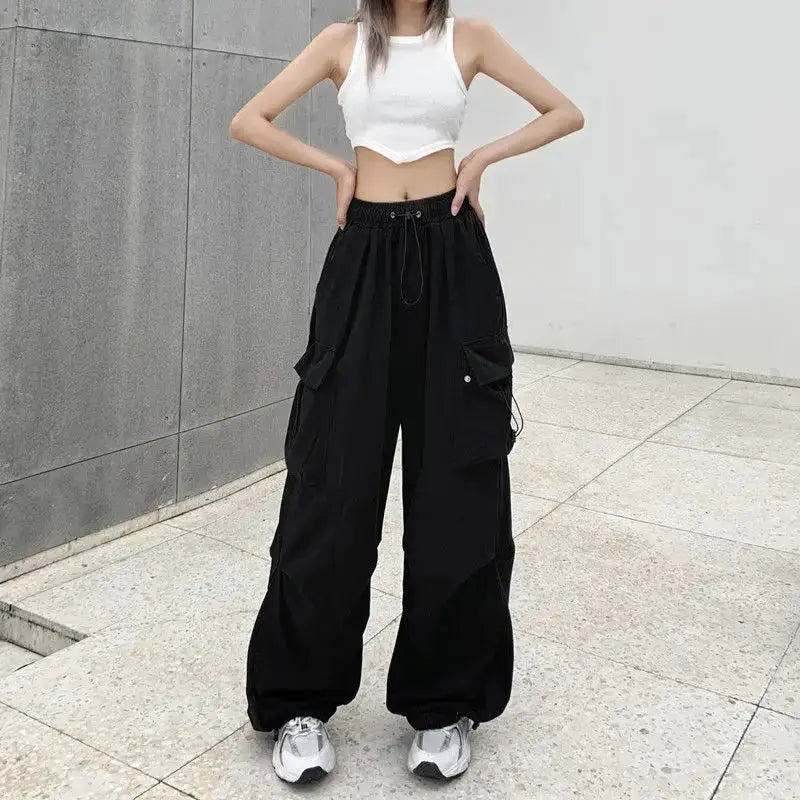 Women's Casual Baggy Cargo Sweatpants Pleasant Product Express Inc