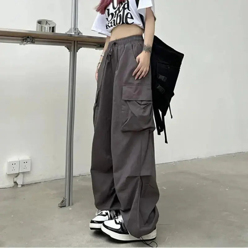 Women's Casual Baggy Cargo Sweatpants Pleasant Product Express Inc