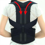 Adjustable Posture Corrector Low Back Support Shoulder Brace Belt For Pleasant Product Express Inc