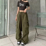 Women's Casual Baggy Cargo Sweatpants Pleasant Product Express Inc