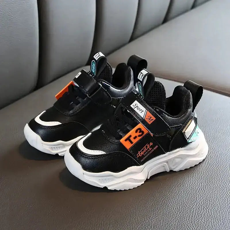 Artificial leather comfortable fashion baby sneakersPleasant Product