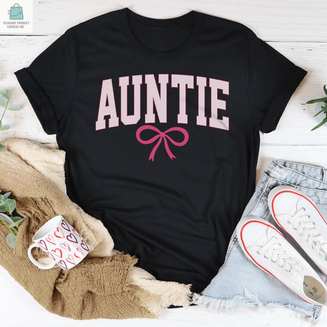 Auntie Coquette Bow Tee-0