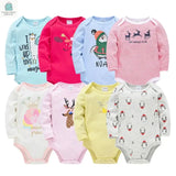 Baby Boys Girls Bodysuit 6 PCS & 3 PCS Long Sleeve 100% CottonPleasant Product