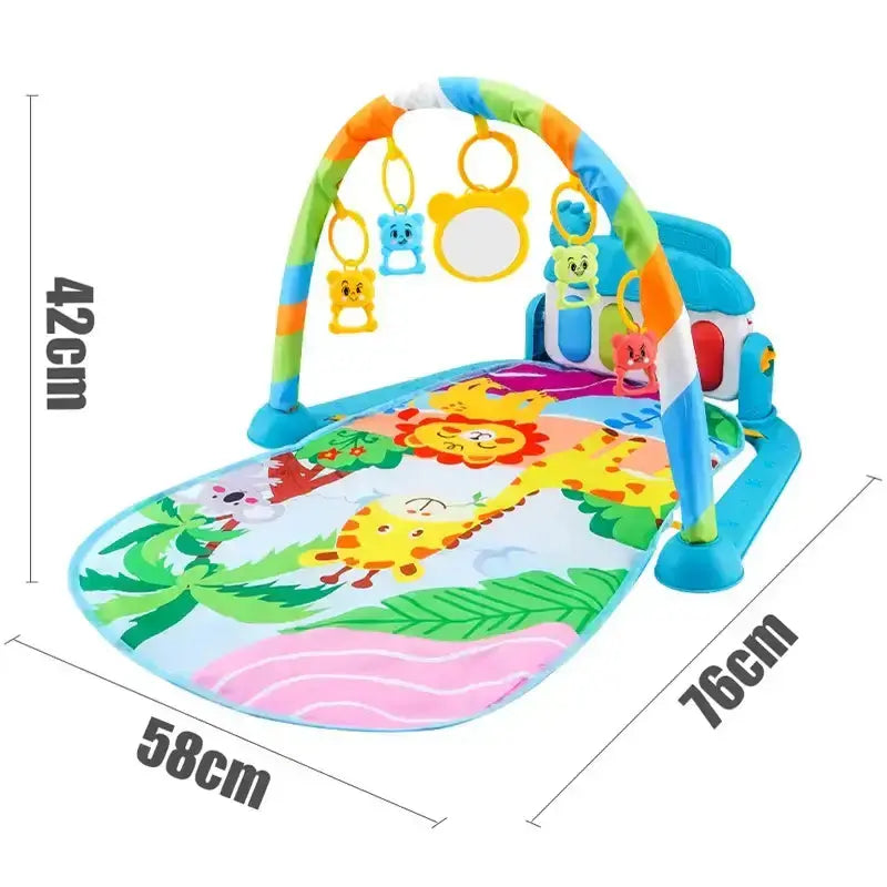Baby Fitness Stand Music Play Gym Activity ToysPleasant Product