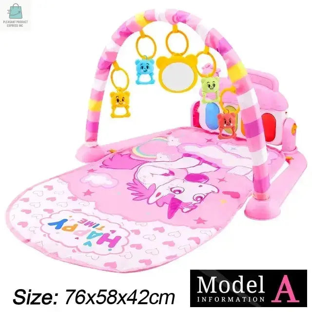 Baby Fitness Stand Music Play Gym Activity ToysPleasant Product