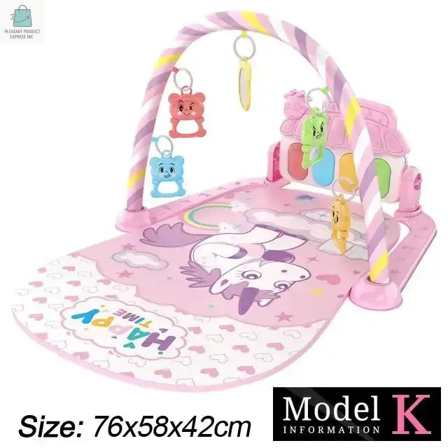 Baby Fitness Stand Music Play Gym Activity ToysPleasant Product