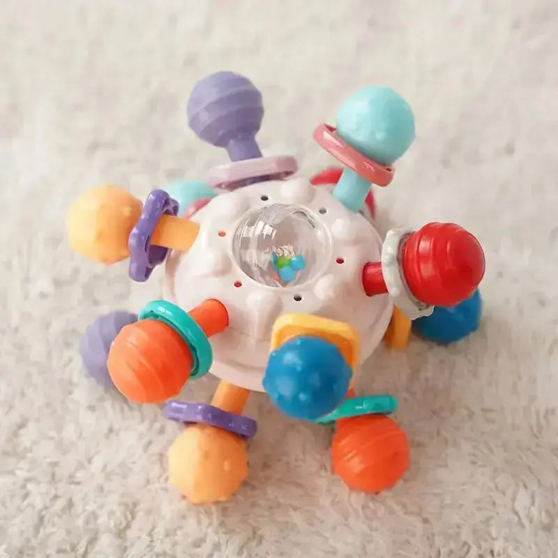 Baby Toys 0 12 Months Rotating Rattle Ball Grasping ActivityPleasant Product