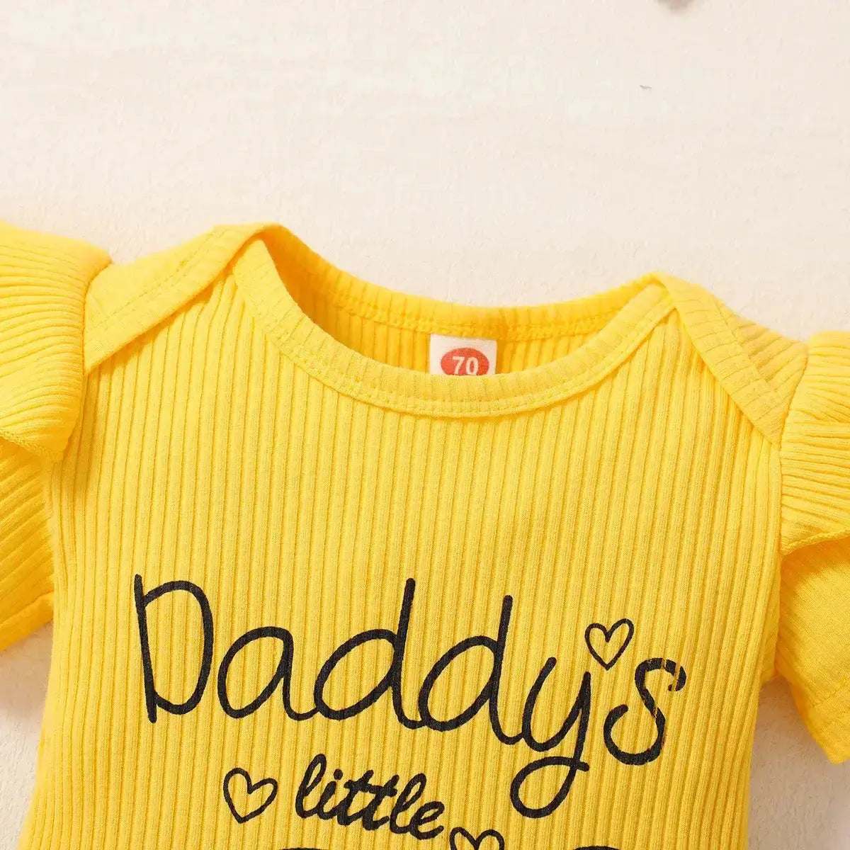 Baby girl monogrammed short sleeve sunflower double skirtPleasant Product