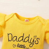 Baby girl monogrammed short sleeve sunflower double skirtPleasant Product