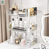 Bathroom Organizer Shelf Acrylic Makeup Storage Rack Large CapacityPleasant Product