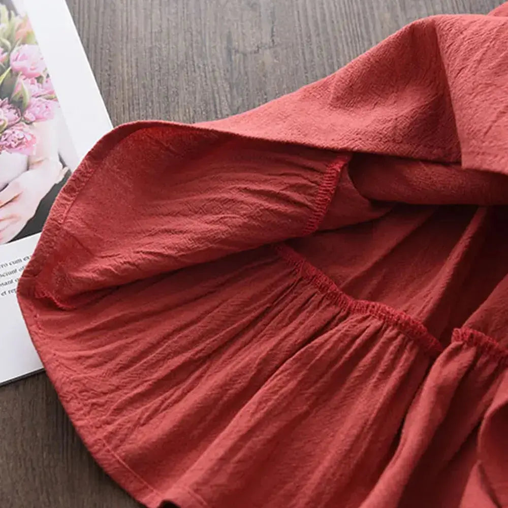 Get your little girl ready for summer fun with the Bear Leader Baby Girl Summer Dress. This adorable sleeveless A-line dress is perfect for ages 2 to 6, crafted from