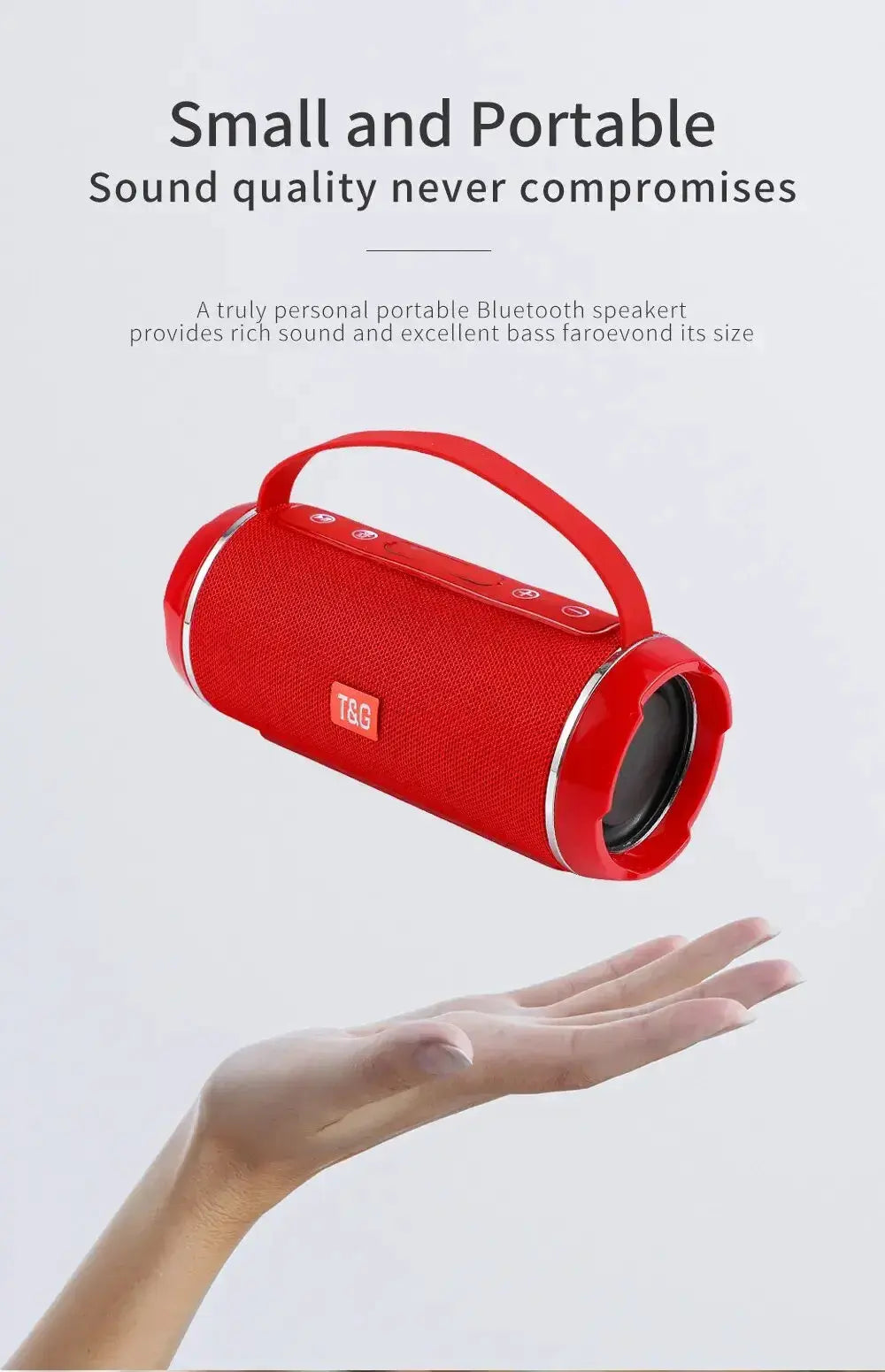 Bluetooth Speaker Wireless Powerful Box PortablePleasant Product