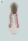 Bomber Metallic Star Glitter Sneakers-3