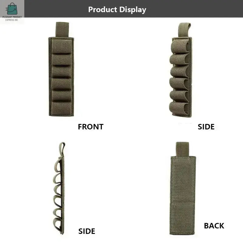 Bullet Bags Stickers Nylon 6-Shell Tactical Outdoor Hook & Loop BackedPleasant Product