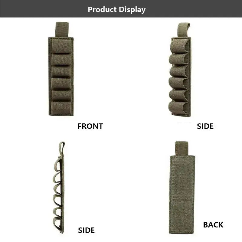 Bullet Bags Stickers Nylon 6-Shell Tactical Outdoor Hook & Loop BackedPleasant Product